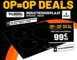 Electro Depot INDUCTIEKOOKPLAAT aanbieding