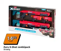 Action Zuru X-Shot combipack aanbieding