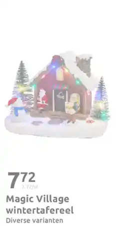 Action Magic Village wintertafereel aanbieding