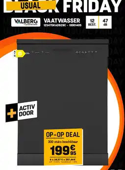 Electro Depot VAATWASSER aanbieding