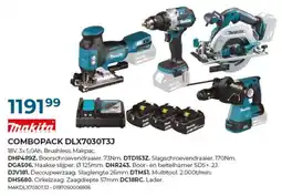 Meno Makita combopack DLX7030T33 aanbieding