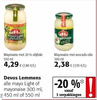 Colruyt Devos Lemmens aanbieding