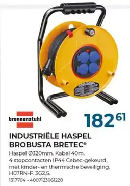 Meno Brennenstuhl industriële haspel brobusta bretec aanbieding