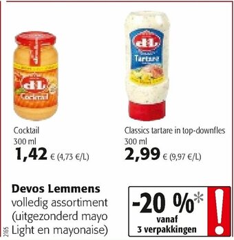 Colruyt Devos Lemmens aanbieding