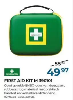 Meno Cederroth first aid kit m 390101 aanbieding