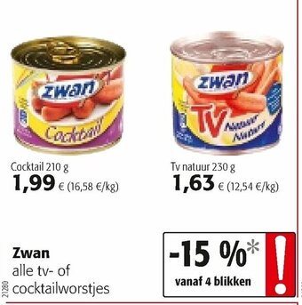 Colruyt Zwan aanbieding