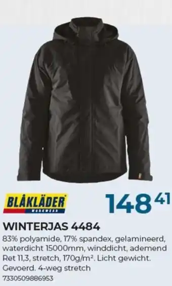Meno Blåkläder winterjas 4484 aanbieding