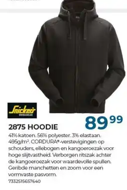 Meno Snickers 2875 hoodie aanbieding