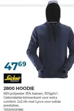 Meno Snickers 2800 hoodie aanbieding