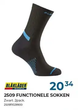 Meno Blåkläder 2509 functionele sokken aanbieding