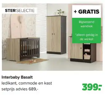 Baby-Dump Interbaby Basalt aanbieding