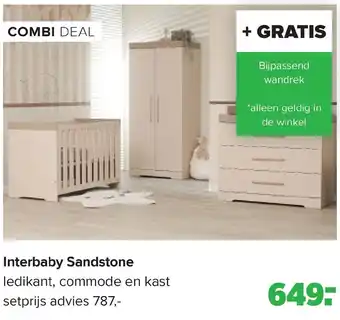Baby-Dump Interbaby Sandstone aanbieding