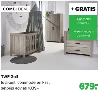 Baby-Dump TWF Golf aanbieding