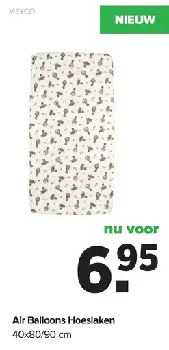 Baby-Dump Air Balloons Hoeslaken aanbieding