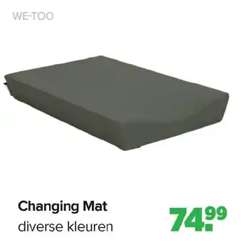 Baby-Dump Changing Mat aanbieding