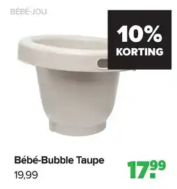 Baby-Dump Bébé-Bubble Taupe aanbieding