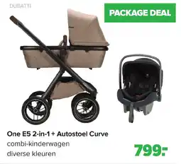 Baby-Dump One E5 2-in-1+ Autostoel Curve aanbieding