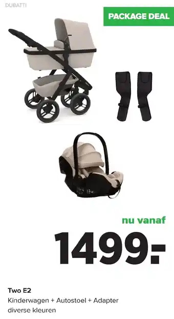 Baby-Dump Two E2 aanbieding