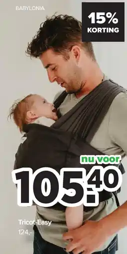 Baby-Dump Tricot-Easy aanbieding