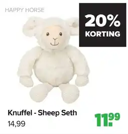 Baby-Dump Knuffel Sheep Seth aanbieding