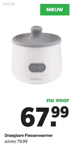 Baby-Dump Draagbare Flessenwarmer aanbieding