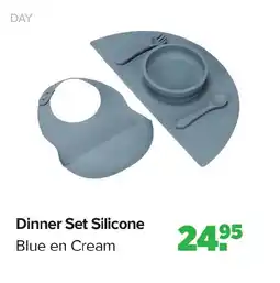 Baby-Dump Dinner Set Silicone aanbieding