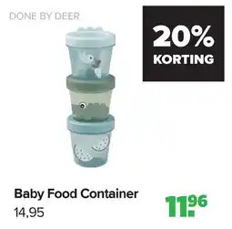 Baby-Dump Baby Food Container aanbieding