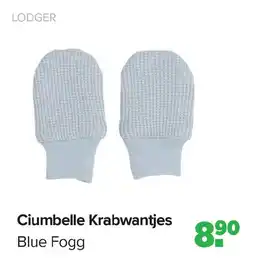 Baby-Dump Ciumbelle Krabwantjes aanbieding