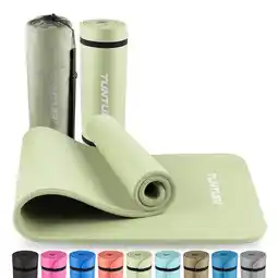 Decathlon Fitnessmat met draagtas - yogamat - Zacht materiaal - 180 x 60 x 1,5cm aanbieding