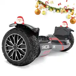 Decathlon Hoverboard 8.5 met Massieve Banden, 3 Snelheden, tot 12km/u – RCB RH3 aanbieding