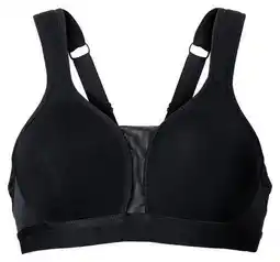 Decathlon ODLO PADDED HIGH Sports Bra Black aanbieding