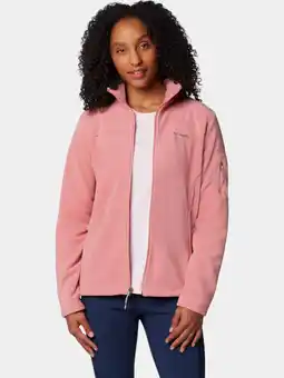 Decathlon Synthetische Donzen Jassen Dames - COLUMBIA W Fast Treck II Jacket - Pink Agave aanbieding