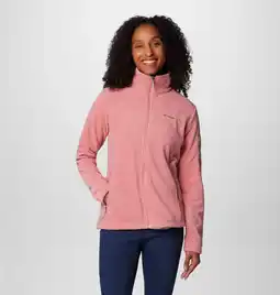 Decathlon Synthetische Donzen Jassen Dames - COLUMBIA W Fast Treck II Jacket - Pink Agave aanbieding