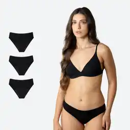 Decathlon Set van 3 Menstruatiebroekje Naadloos Heavy Flow aanbieding