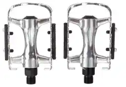 Decathlon Neatt Aluminium Zilver Platte Pedalen aanbieding