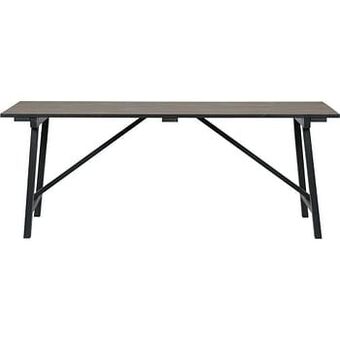 Leen Bakker WOOOD eetkamertafel Derby - grenen - 76x220x90 cm - Leen Bakker aanbieding