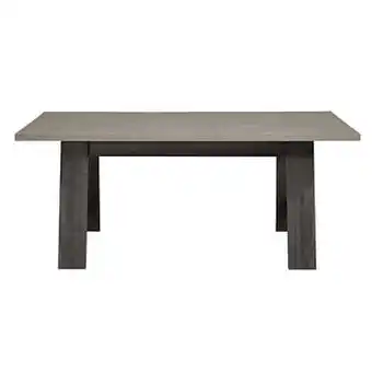 Parisot eetkamertafel Maxwell - donker eikenkleur - 77x184x100 cm - Leen Bakker