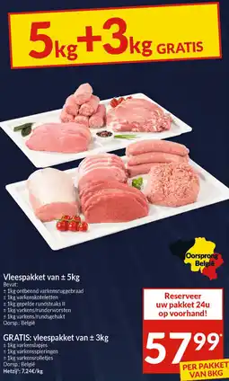 Intermarché Vleespakket aanbieding