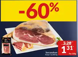 Intermarché Serranoham aanbieding