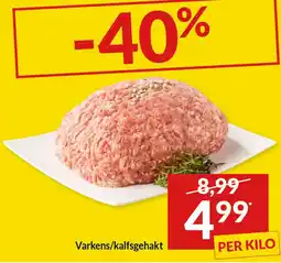 Intermarché Varkens/kalfsgehakt aanbieding