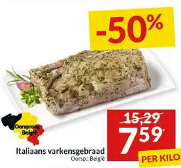 Intermarché Italiaans varkensgebraad aanbieding