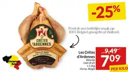 Intermarché Les Crêtes d'Ardennes Hele kip Geel of wit aanbieding