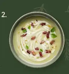 Intermarché Witloofroomsoep met gebraden spekblokjes soep aanbieding