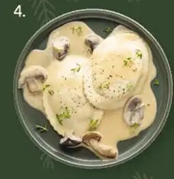 Intermarché Ravioli met foie gras, roomsaus champignon en truffel aanbieding