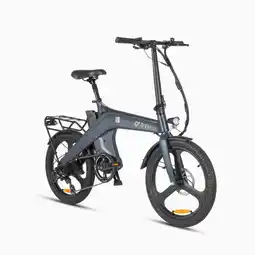 Decathlon DYU T1 Elektrische Fiets - 250W 36V Bereik 40km - Blauwgrijs aanbieding