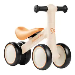 Decathlon Walker – Loopfiets zonder pedalen, 10–24 mnd, 4 wielen, Beige aanbieding