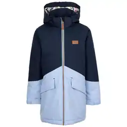 Decathlon Oleta Waterdichte Regenjas voor Kinderen/Kinderen (Korenbloem blauw) aanbieding