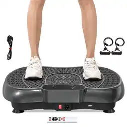 Decathlon Vibratieplaat 99 intensiteiten met 5 programma’s voor full-body training aanbieding