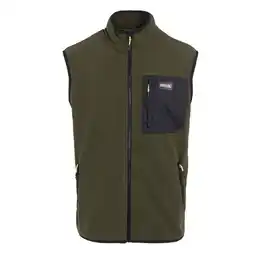 Decathlon Heren Frankie Fleece Gilet (Donkere Khaki) aanbieding
