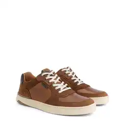 Decathlon Burnham - Heren sneakers - 100% leer - Ademend - Cognac aanbieding